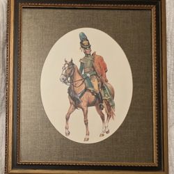 Vintage Hussar Framed