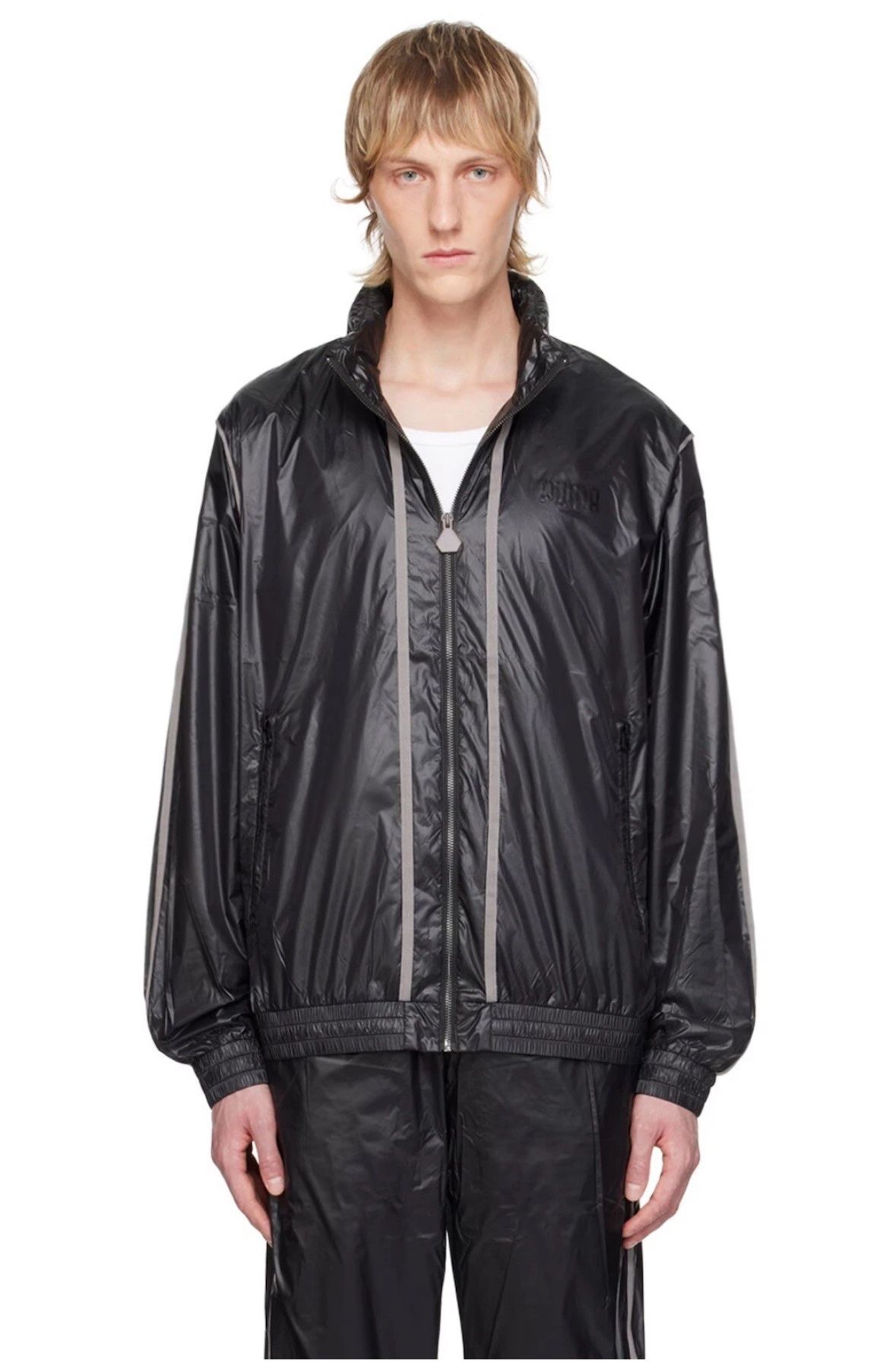 Skepta X Puma Black Windbreaker Nylon Track Jacket Men’s Size Large 625704-01