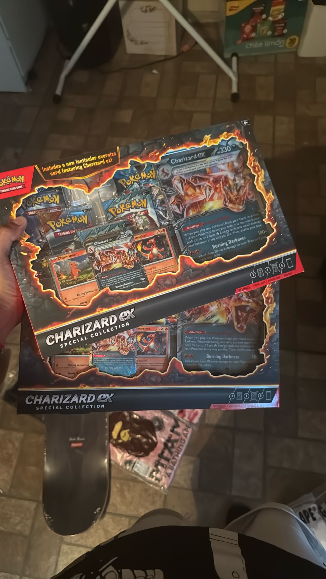 Pokemon Cards Charizard Ex Box