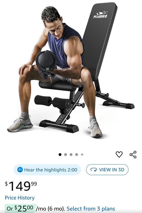 Flybird Exercise Bench