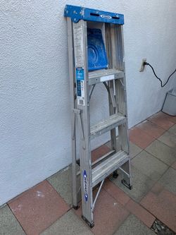 Werner 4ft Aluminum Step Ladder 250lb