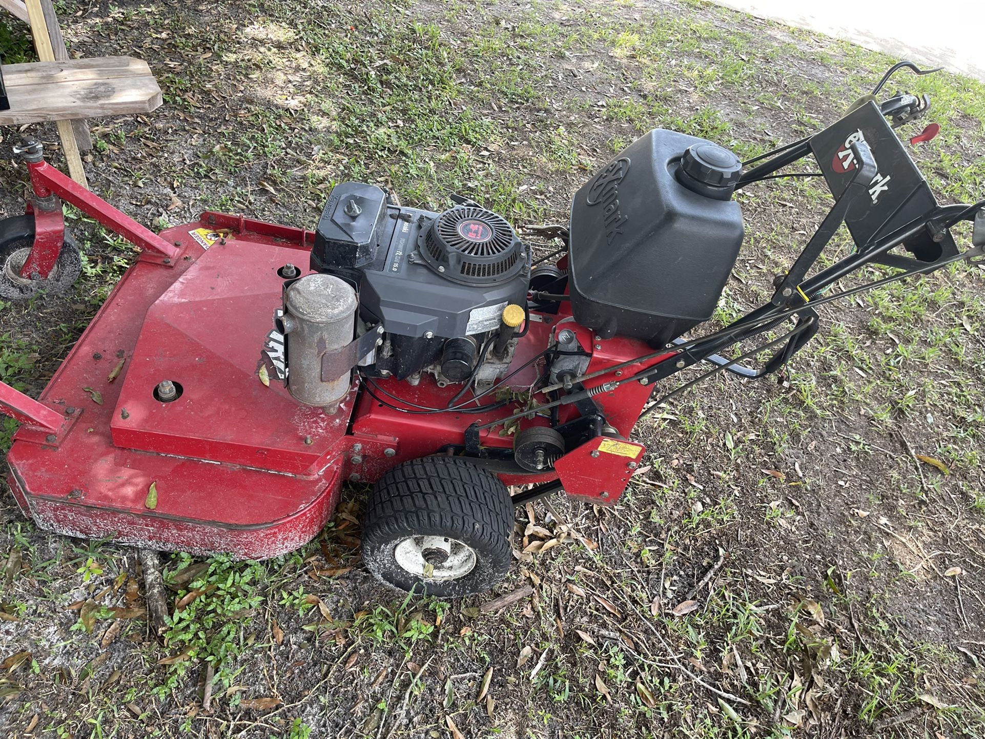 36” Exmark Metro Commercial Mower With Sulky