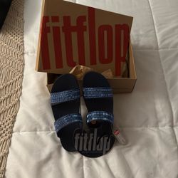 Fit Flop Sequin Slides Size 8