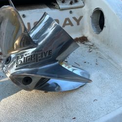 Stainless Steel Prop Off Of Mercruiser Alpha One Mint Cost