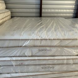 Luxury Saatva & Tempur-Pedic Mattresses – 50-80% Off!     •    Brand New, Minor Blemishes (Nothing That Affects Comfort)     •    King, Queen, Full, T