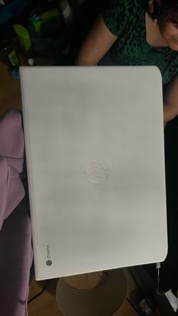 HP laptop for sale with 128 GB storage and 8 GB of RAM. "It is used not new."