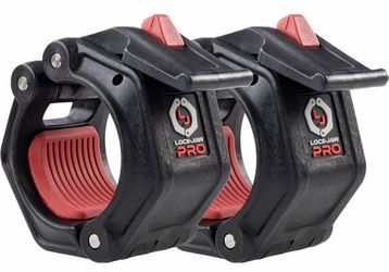 Lock-Jaw PRO 2 Barbell Collars Olympic Barbell Clamps 2 Pcs