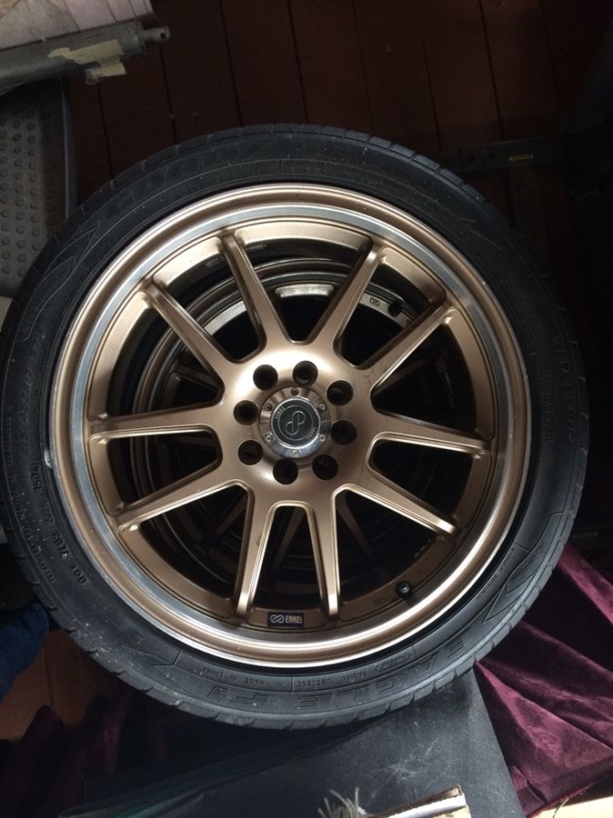 SELLING ENKEI RSV WHEELS 17’s