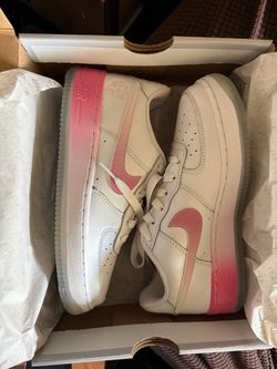 Nike Air Force 1 Low White Pink Sneakers