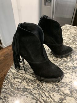 Burberry boots size 10 black