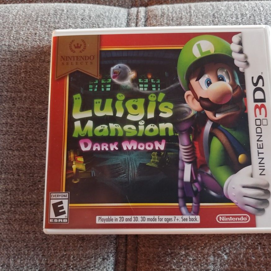 Luigis Mansion 3ds Video Game