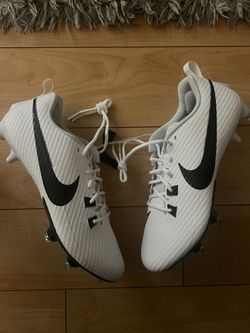 Nike Football Cleats Men Size 13 Wide White Vapor Edge Speed 360 2 D FJ7093-100