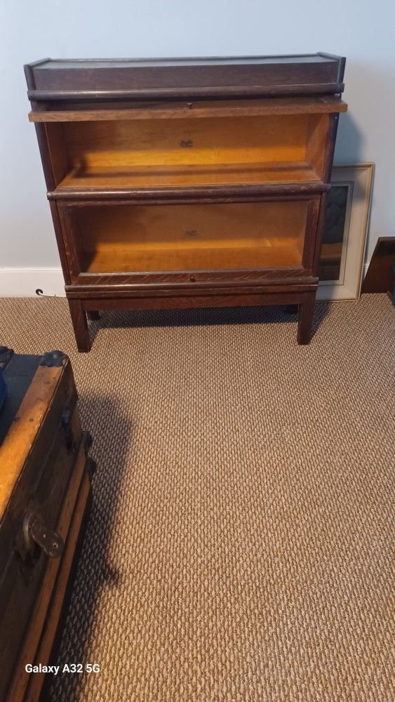 Early 20th Century. Barrister Bookcase 36hx34w10.5d.