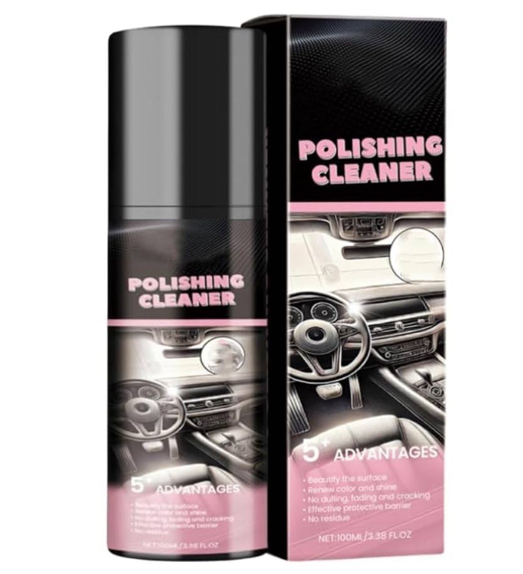 Polishing Cleaner Car Polish Interior Detailer Cleaner Rejuvenation Spray Wax
