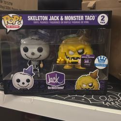 Skeleton Jack And Monster Taco Funko