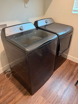 GE Profile Washer and Dryer Set