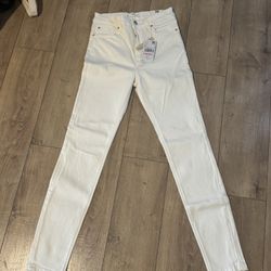 White skinny jeans new with tag