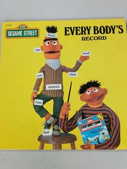 Vintage Sesame Street Record  •  Bert & Ernie🌈