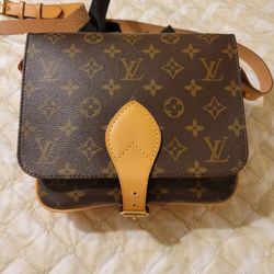 Authentic Louis Vuitton Cartouchiere MM Bag