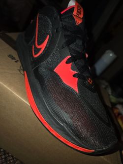 Brand New Nike Kyrie Low 5 V BRED Black Red Crimson DJ6012 004 Men's 11 Basketball Shoes