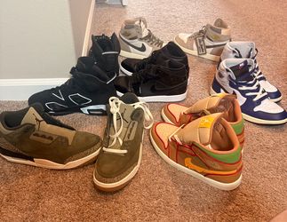 Air Jordan Sneaker Collection – 6 Pairs