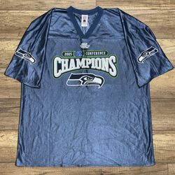 Seattle Seahawks NFL Players Shaun Alexander 2005 Champions Jersey Mens 2XL