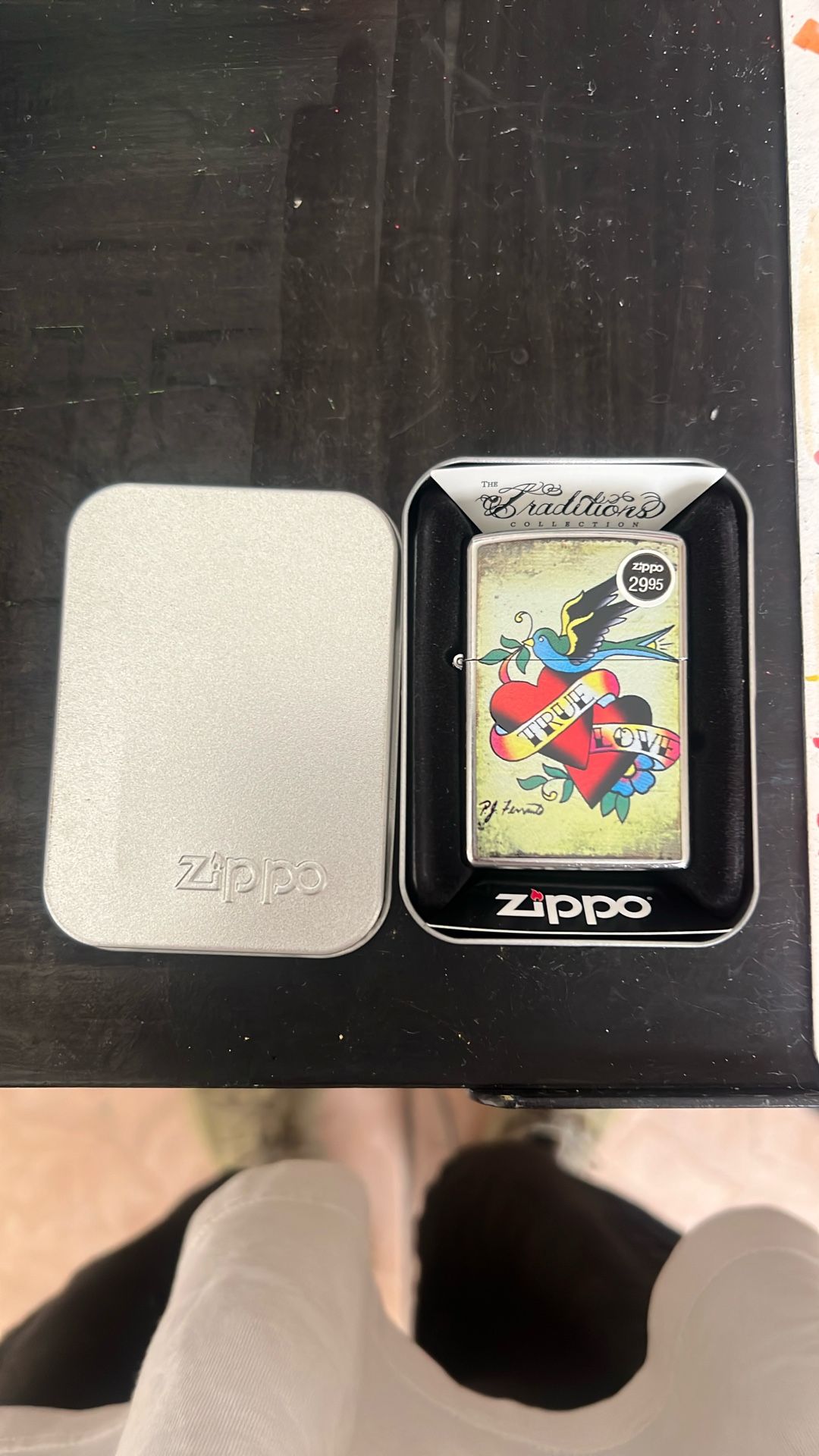 Tc True Love Zippo Lighter 