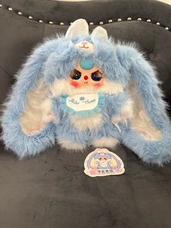 Baby three Sweetheart Baby 2nd Generation 400% Plush Sea Salt Pomelo Blue Bunny