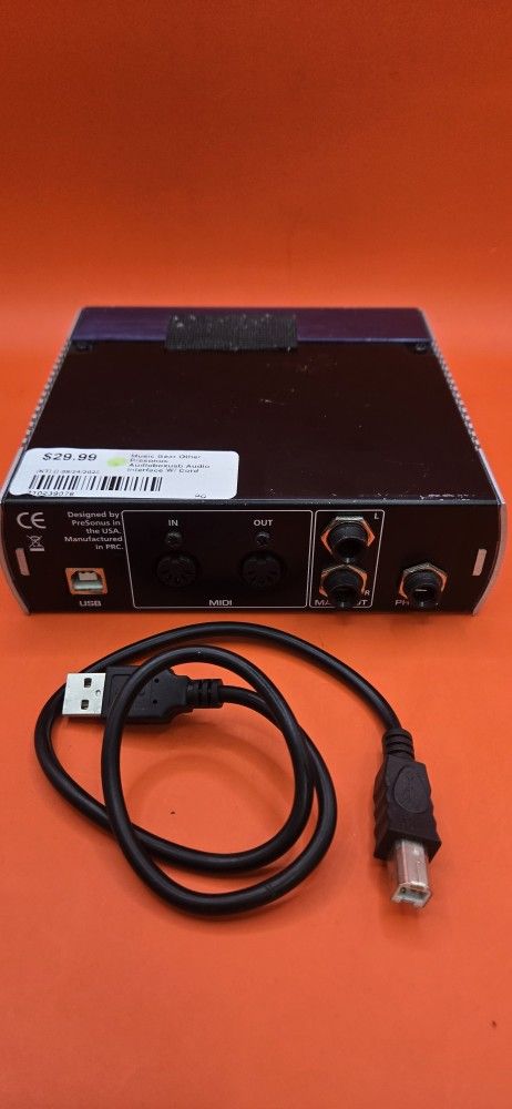 PRESONUS AUDIOBOX USB INTERFACE