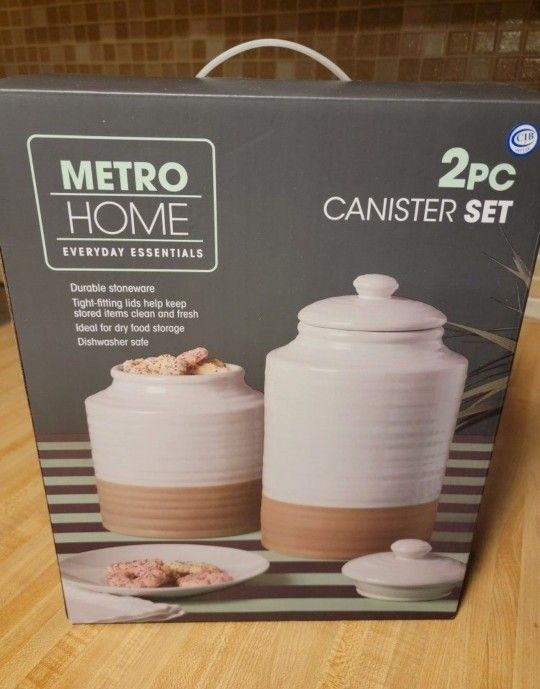 2pcs Canister Set