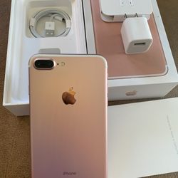 iPhone 7 Plus 128gb Black Or Pink Factory Unlocked / Liberado Para Cualquier Companias 