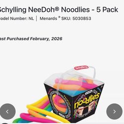 Schilling needoh noodles 5  pack