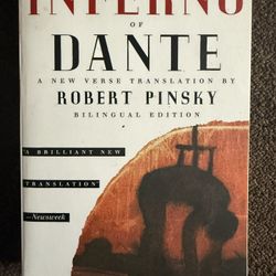The Inferno of Dante New Verse Translation By Robert Pinsky