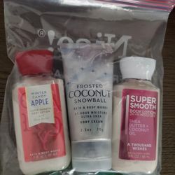 Three Pc B & B travel Set, Each Set