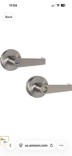 Kwikset Kingston Entry Lever UL Smart Key