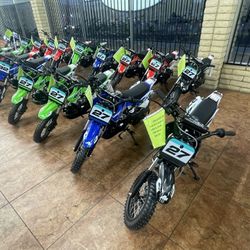 Brand New Dirt Bikes! Bad Credit Programs