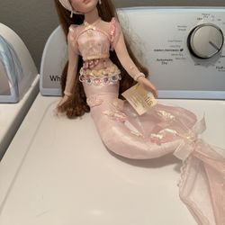 Porcelain Mermaid Doll
