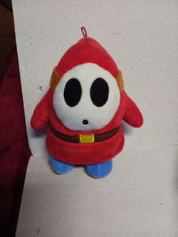 Shy Guy Mario Plush Stuffed Toy