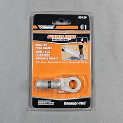 Dorman Ring Lug with Solder – 4 Gauge