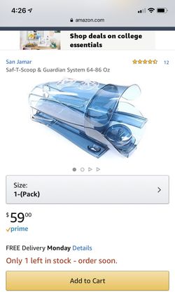 Beverage ice scoop and holder - best price!!