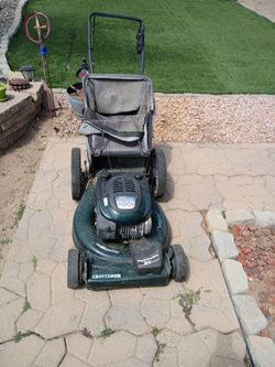 Craftsman hi torque power mower