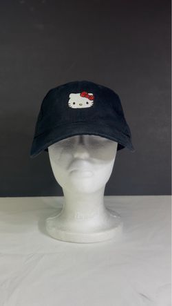 Official Sanrio Black Hello Kitty Cap – Purr-fect Condition!