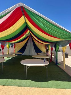 Tent & draping party supplies & turf