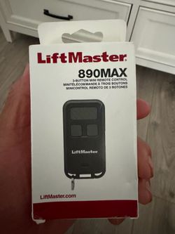 Lift master garage remote control