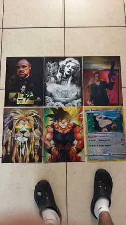 Holographic posters