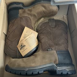 Red Wing Steel Boots 