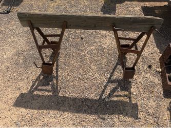 Vintage sawhorse
