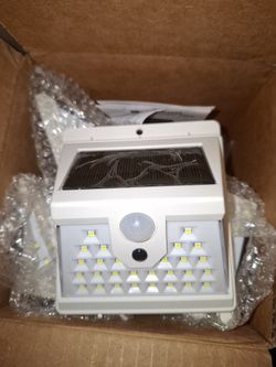 5x Solar motion sensor light 40-LED