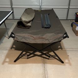 Delux Camping Cot 39” X 90” X 24” Off The Ground 