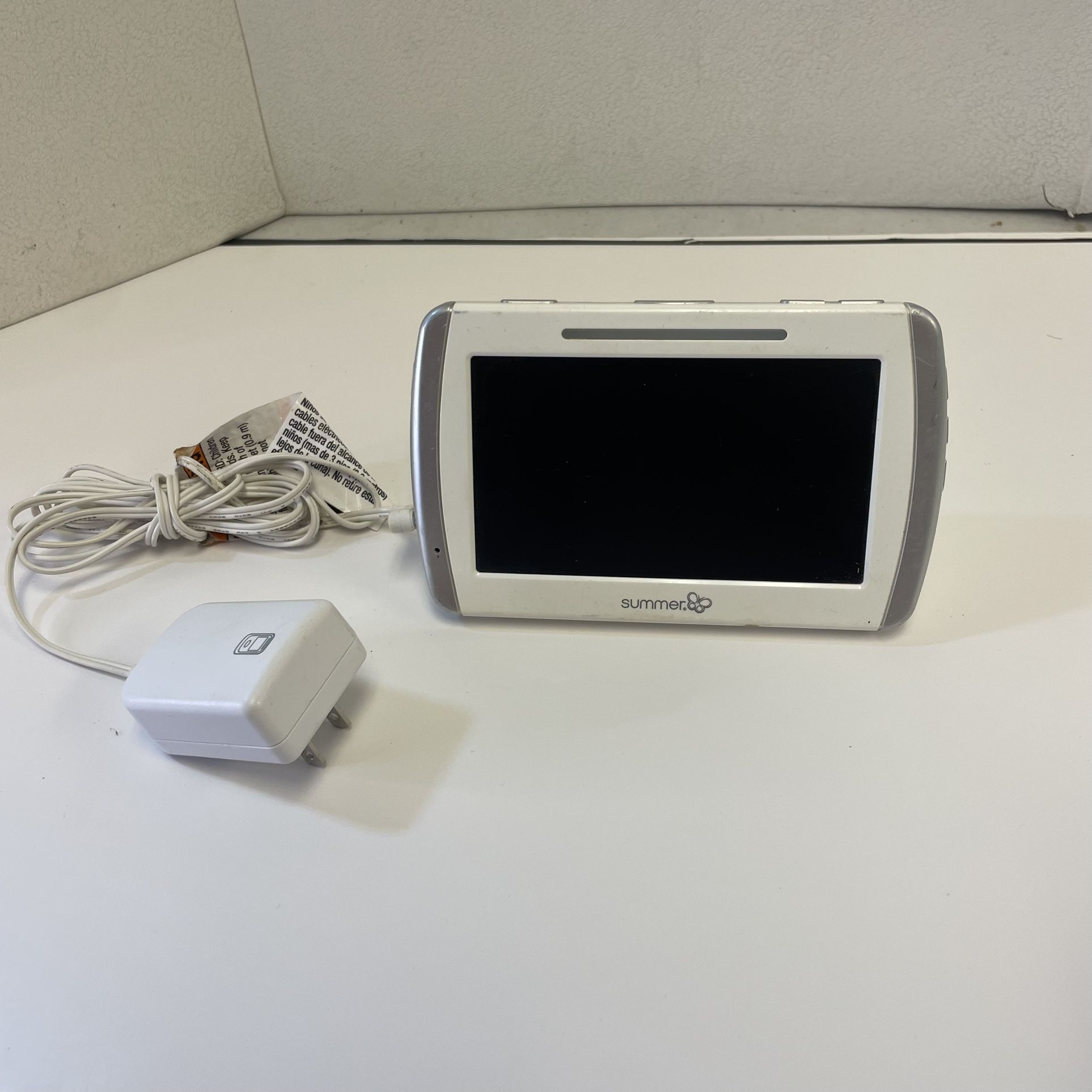 Summer Baby Wide View Monitor Replacement 29000B With Power Cord Tested